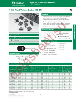 P1101SC datasheet  